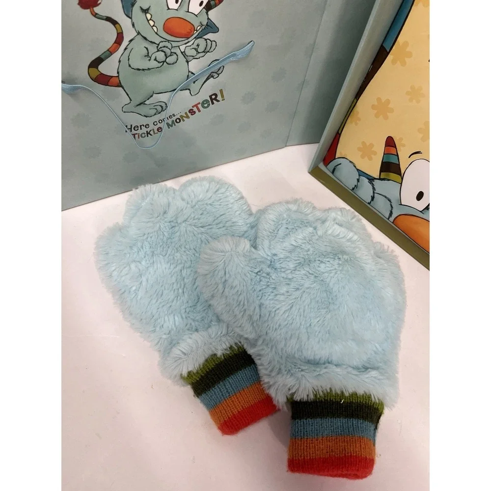 Tickle Monster Laughter Kit Book Set /w Tickle Mitts By Josie Bissett